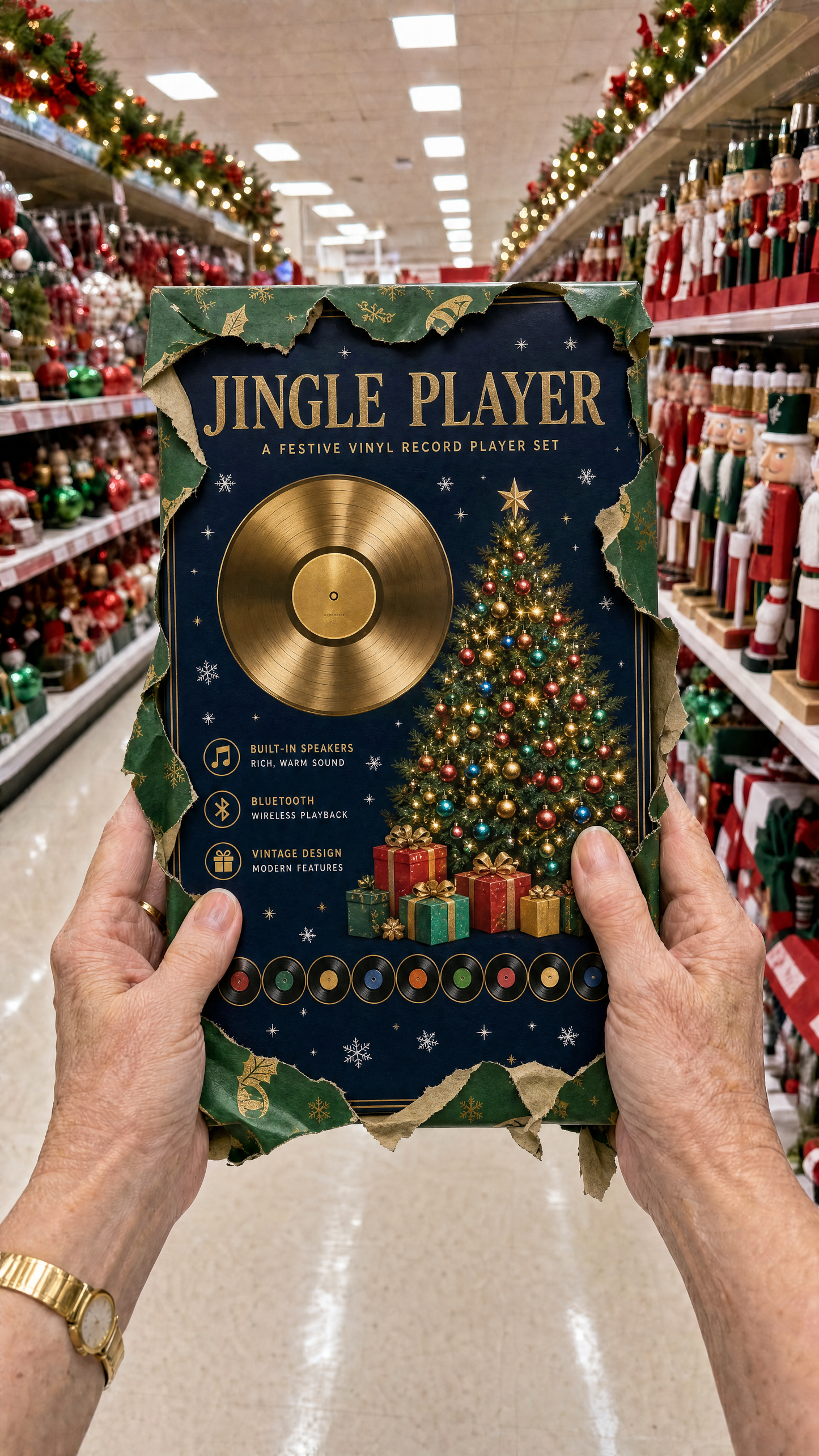 JingleVynil™ - Christmas Music Player