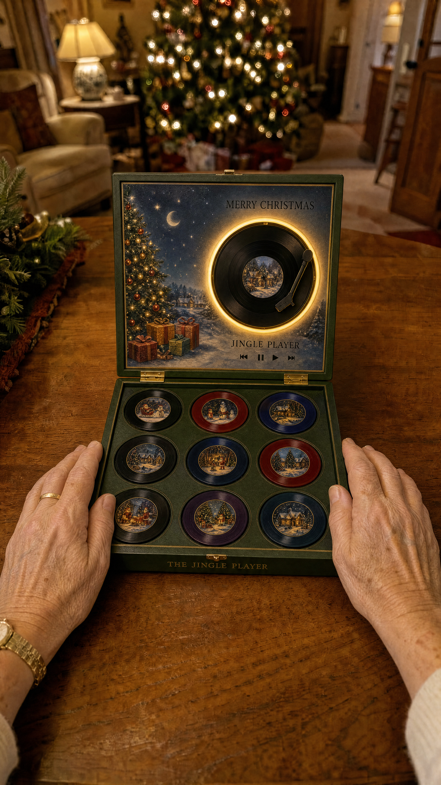 JingleVynil™ - Christmas Music Player